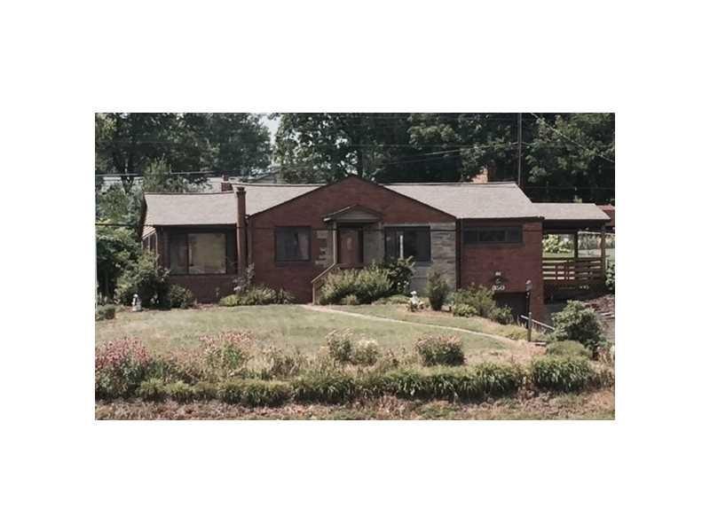 Exterior Front. Ranch with front porch and beautif