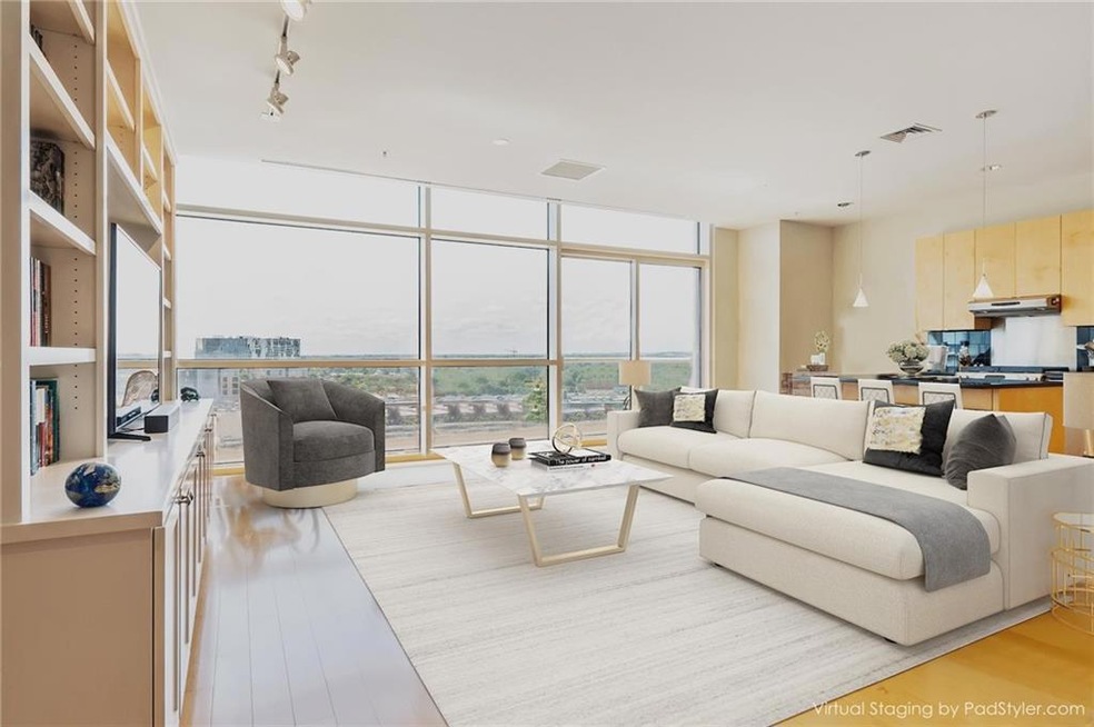 Virtually Staged with furniture