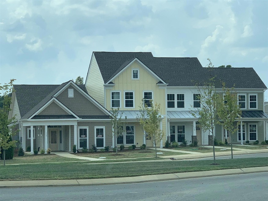 The Dallas is the one level end unit on the left