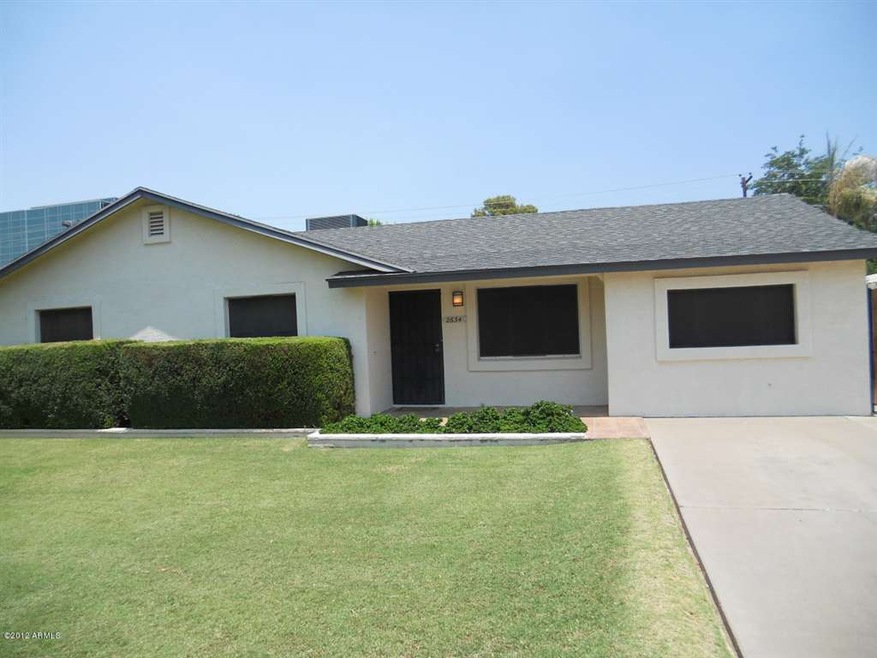 Front of home