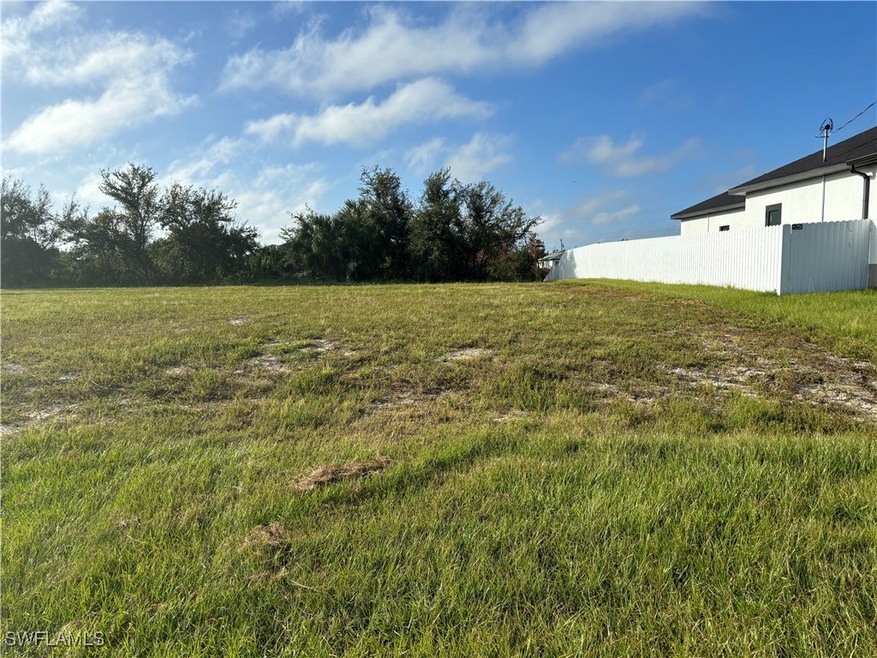 View of lot