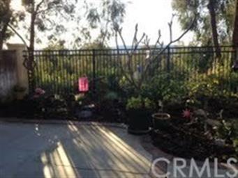 Private view yard and patio
