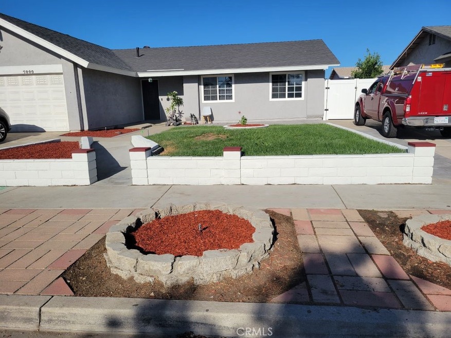 Front view from street