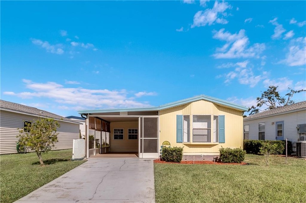 Front Elevation with Screened Entry/Bonus space.