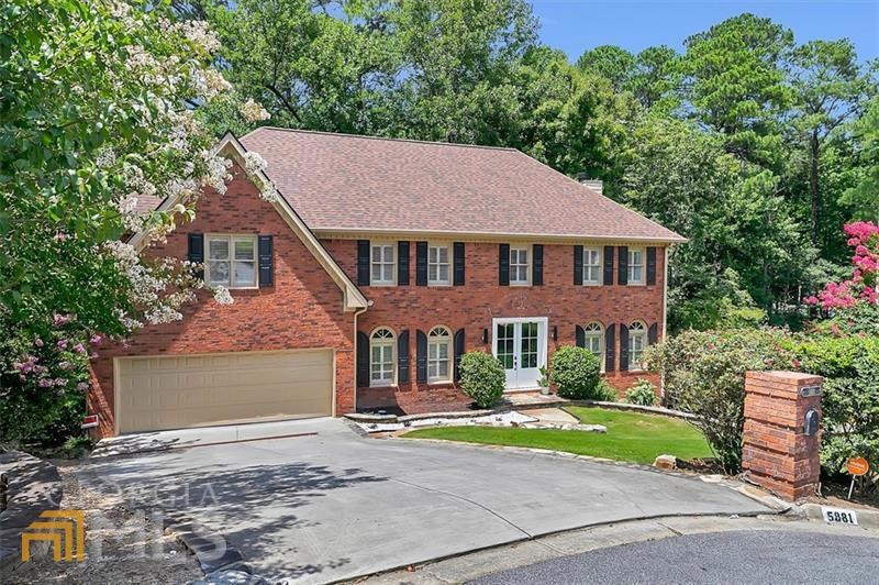 Home is located on a quiet cul-de-sac