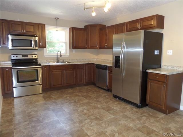 Renovated Kitchen with New Cabinets, New Counterto
