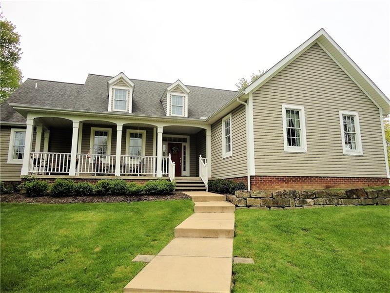 What an inviting entrance to this beautiful home.