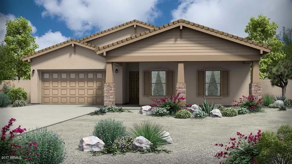 1690 Rendering- Craftsman Elevation