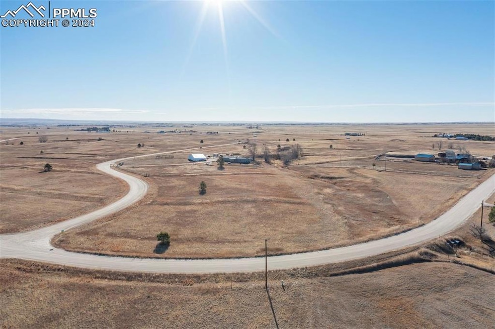 Aerial view featuring a rural view