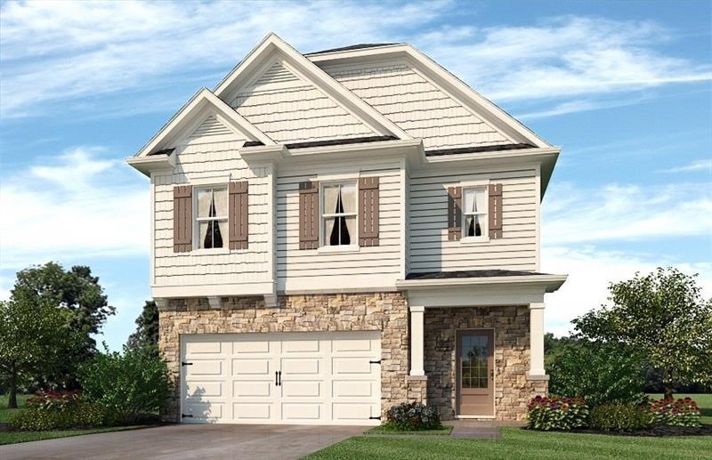 Color Rendering of Plan & Elevation