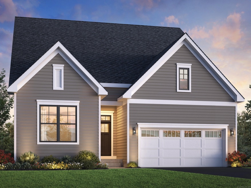 Alstead New England shown with Castle Stone Siding