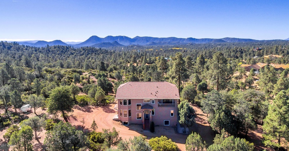 Aerial with Granite Dell Views