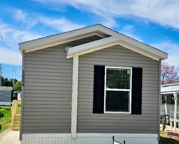 Front from roadside