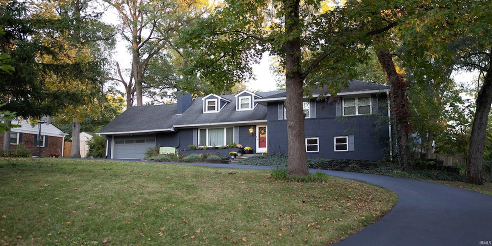 Almost .5 Acre Yard with Large Circular Drive. One