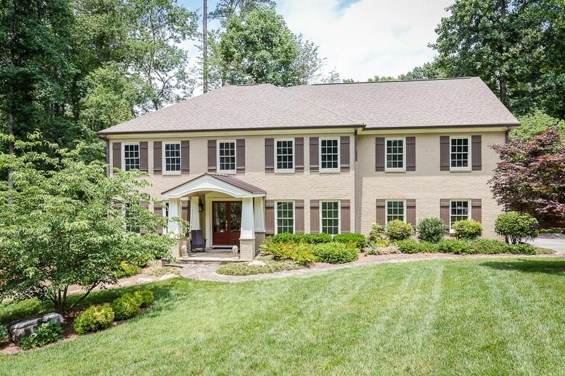 Brick traditional with a craftsman style. You will