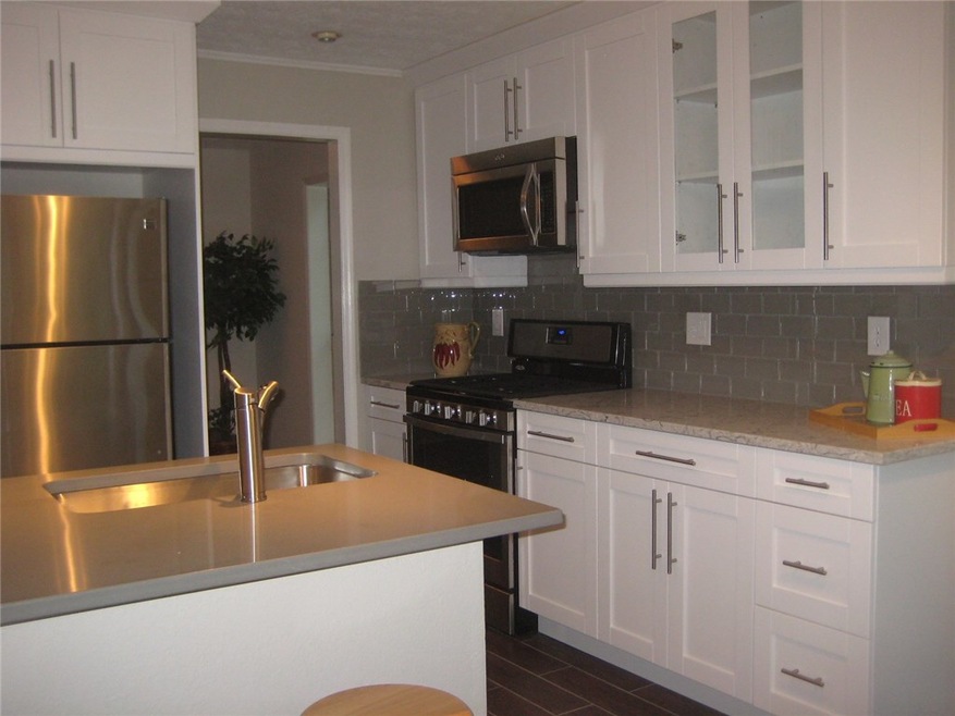 Totally renovated kitchen.