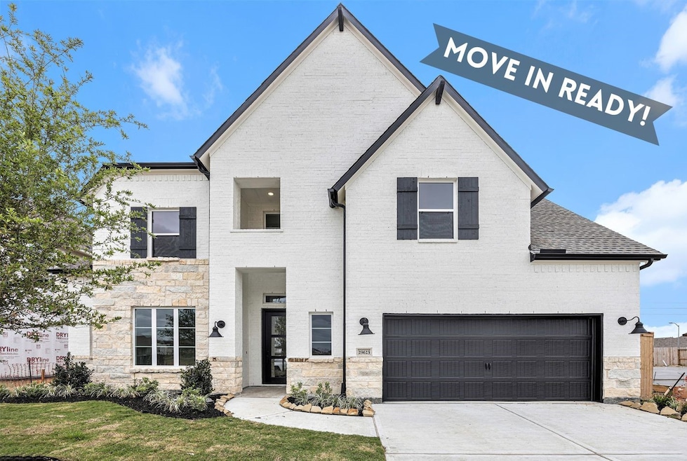 MOVE IN READY! Westin Homes NEW Construction (Preston III, Elevation DP) Two Story lot. 4 bedrooms, 3.5 baths.