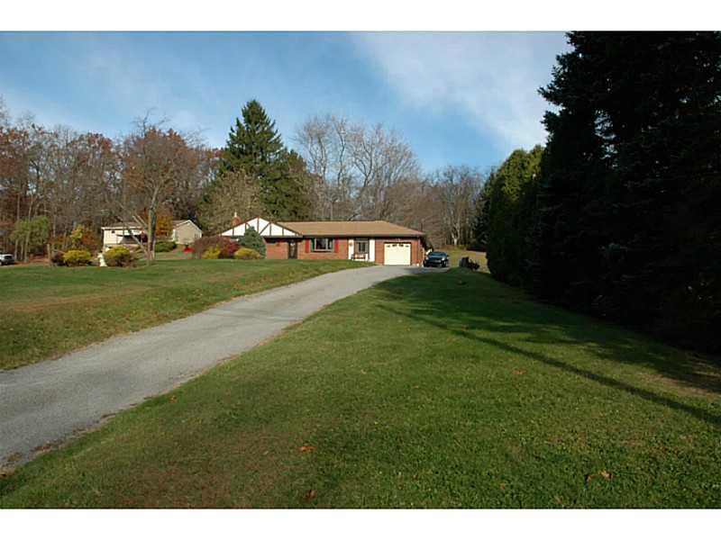 Exterior Front. Welcome home! Ranch house  set bac