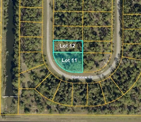 Both lots 11 & 12 are for sale