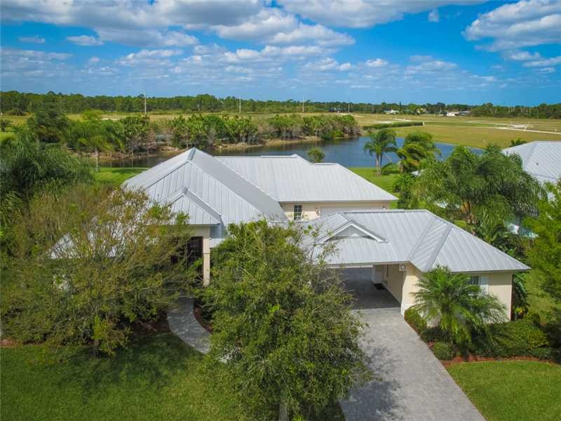 Exterior Front. Aerial View of Home - Wow!