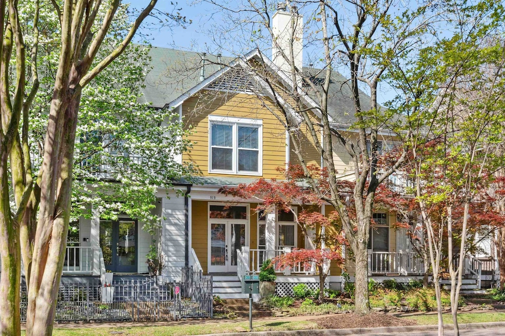 View of front of property with a fenced front yard
