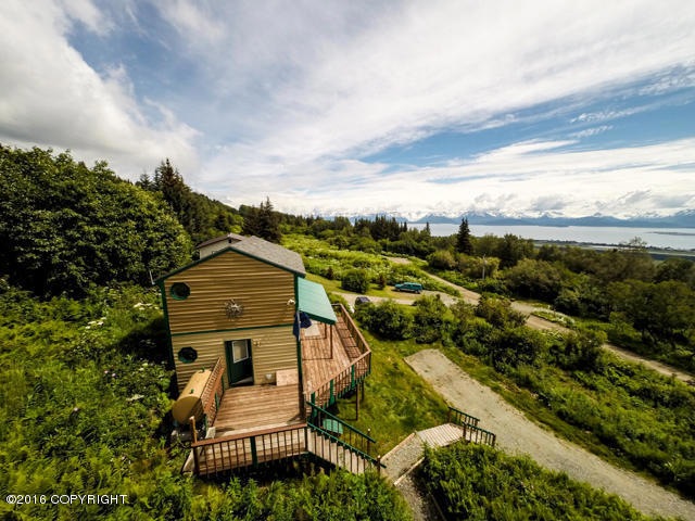 Main house with views of Bay