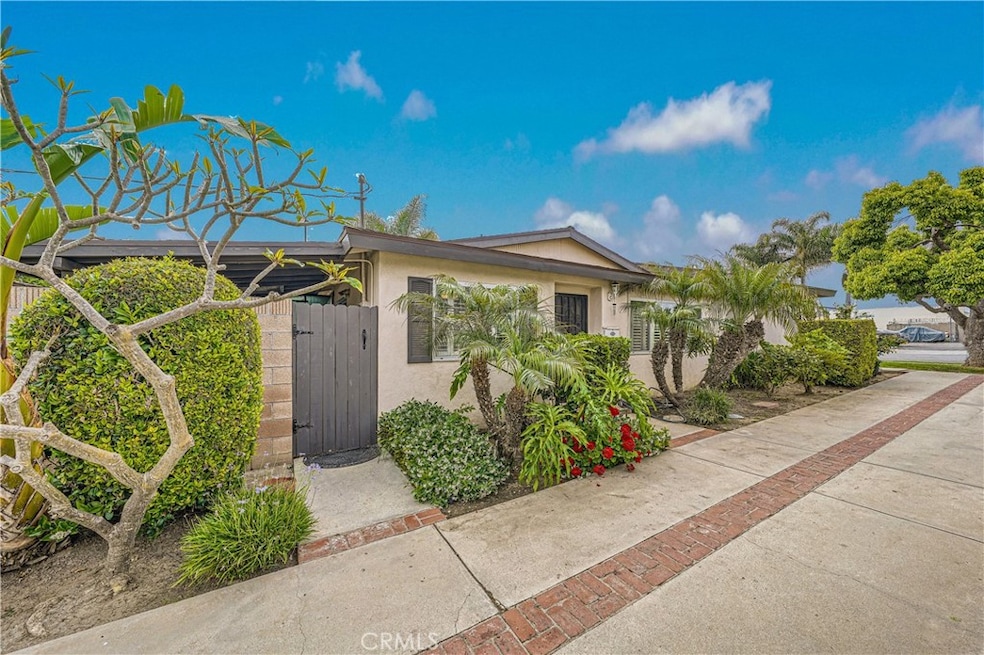 Exterior front of unit