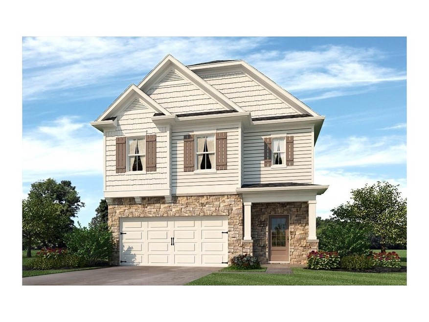 Color Rendering of Plan & Elevation