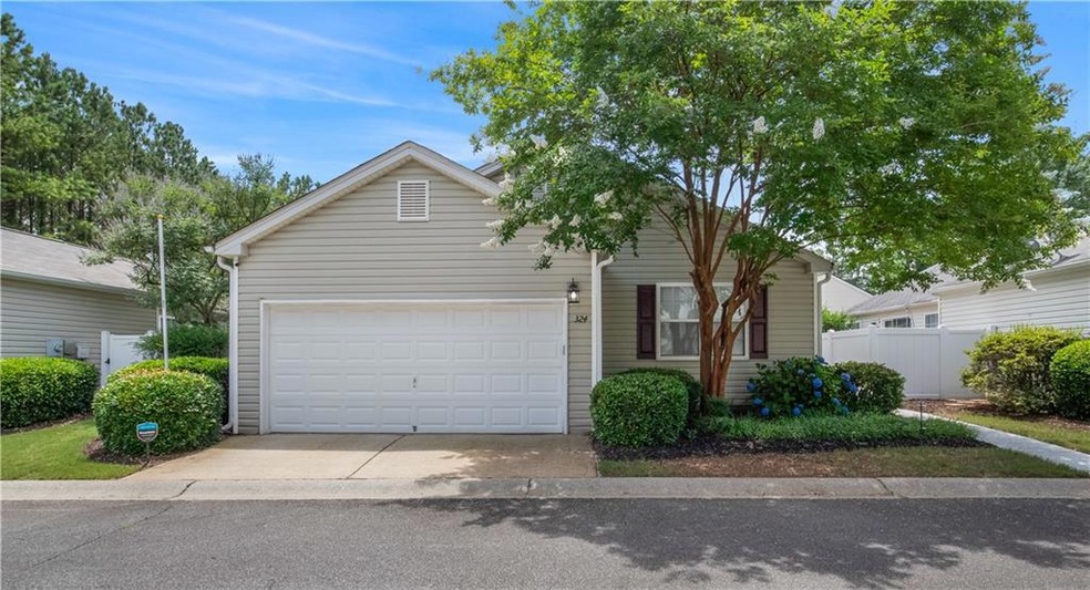 Ranch-style house with two car garage