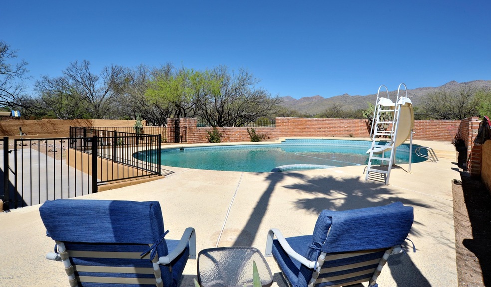 Relax at the pool and enjoy the views