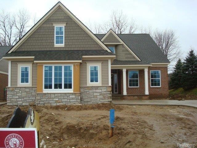 Brick and stone exterior