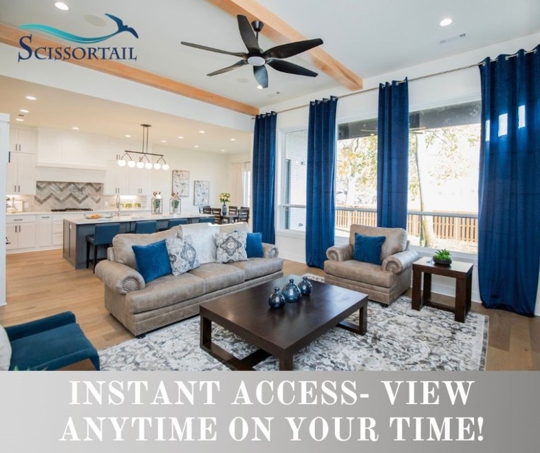 Beautifully crafted wood beams accent the ceiling,