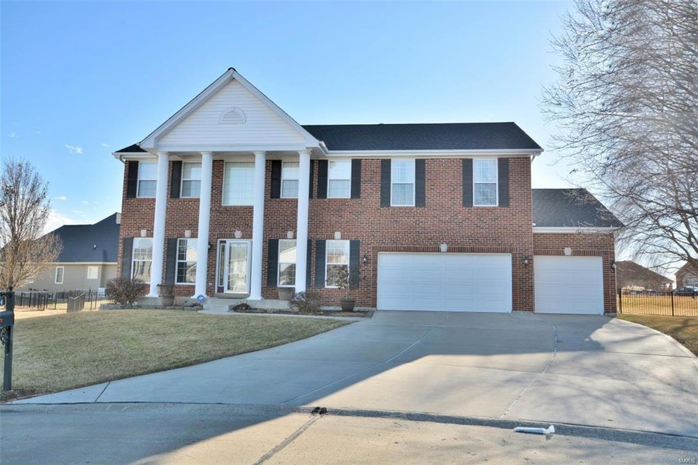 2 story with 3 car oversized garage.  Newer archit