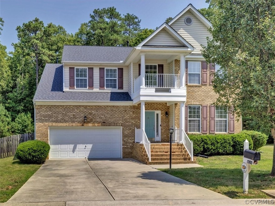 Welcome home! Concrete double width driveway, cove