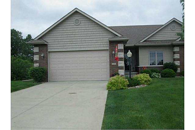Exterior Front. 2 car garage plus roomy driveway.
