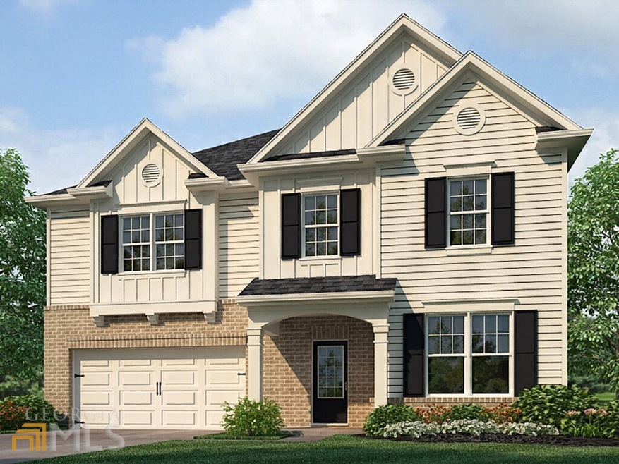The Halton Elevation P at Oakhurst Glen in South F