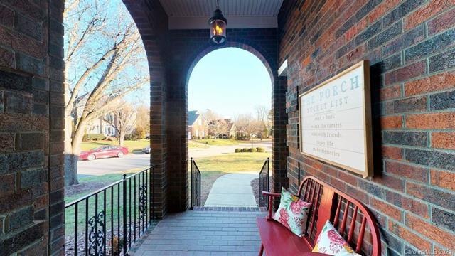 Welcome Home to this gorgeous front porch with bri