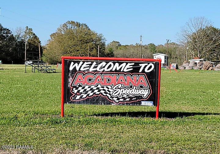 Acadiana Speedway Sign