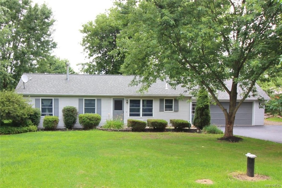 You'll find a great low maintenance exterior with 
