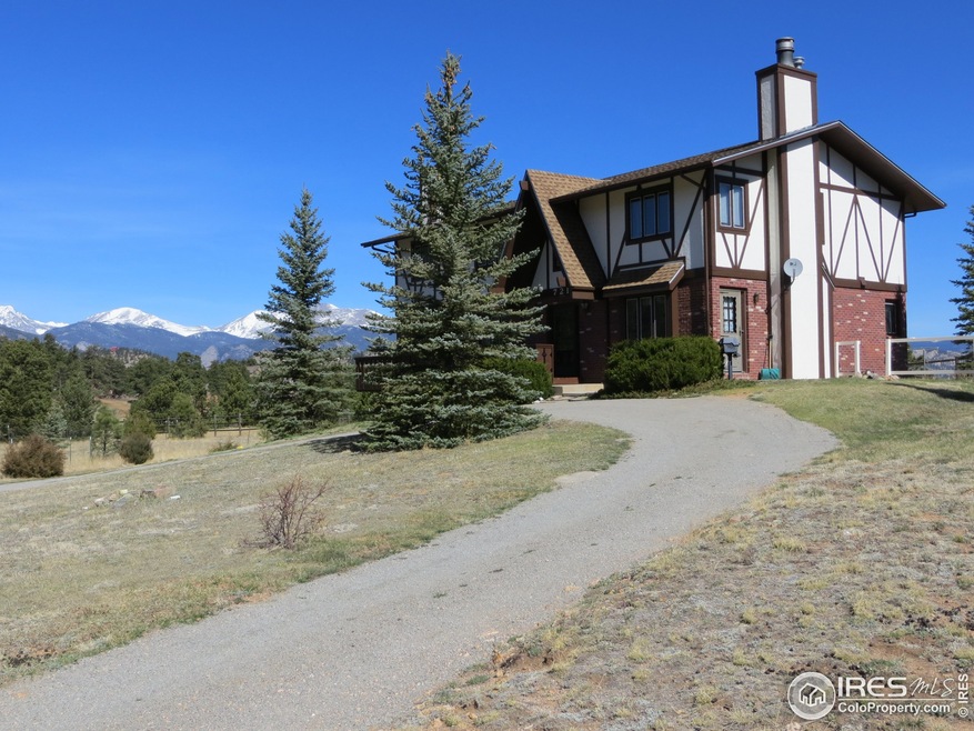 View of the snowcaps