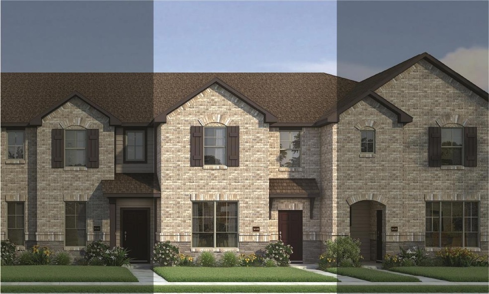 Travis with Elevation 5A Stone Exterior 2023 Townh