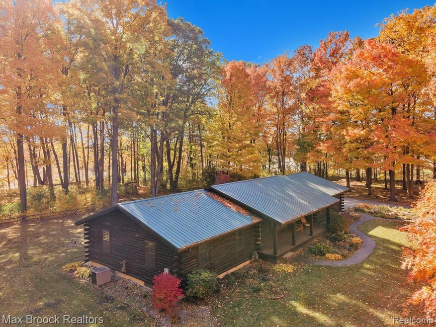 Cabin in the woods at 3591 Hunt Rd.