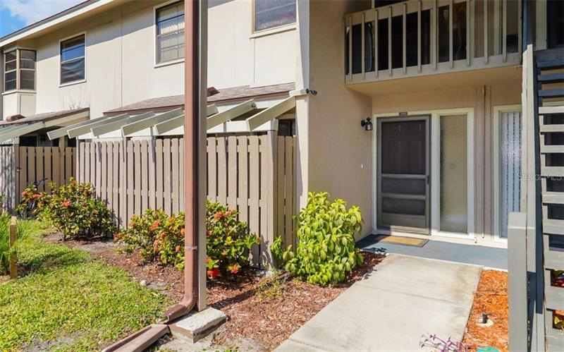 Condo Door and Patio