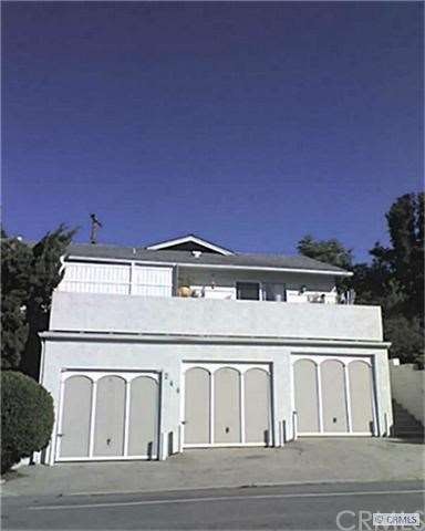 left side above garage