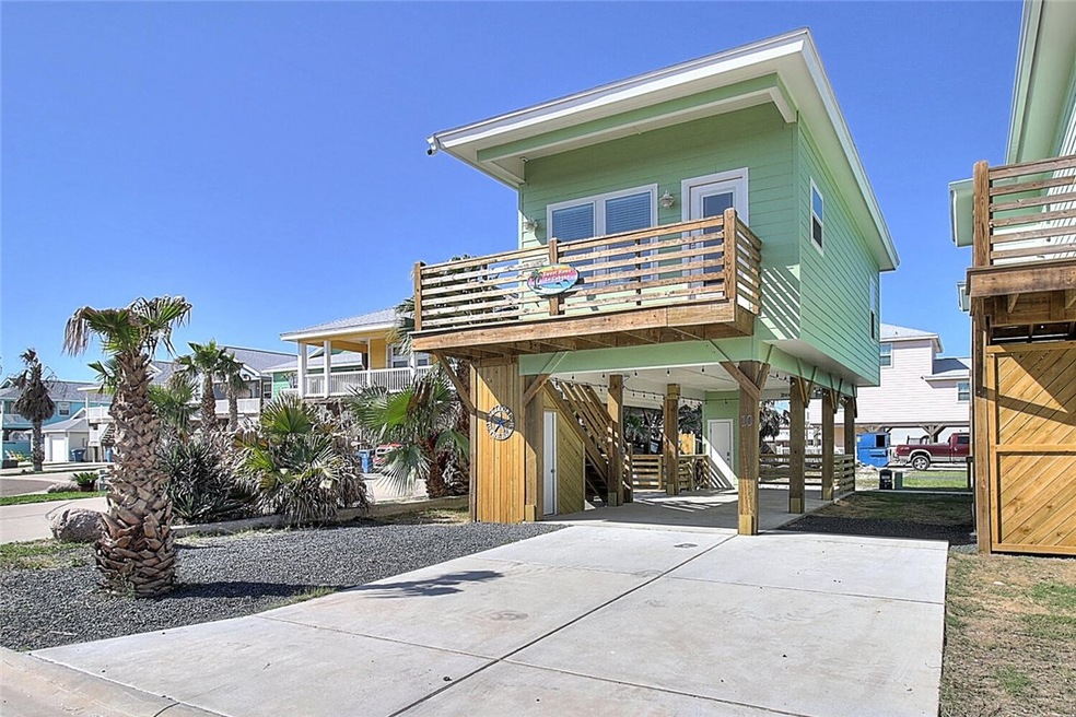 Front of the bungalow.