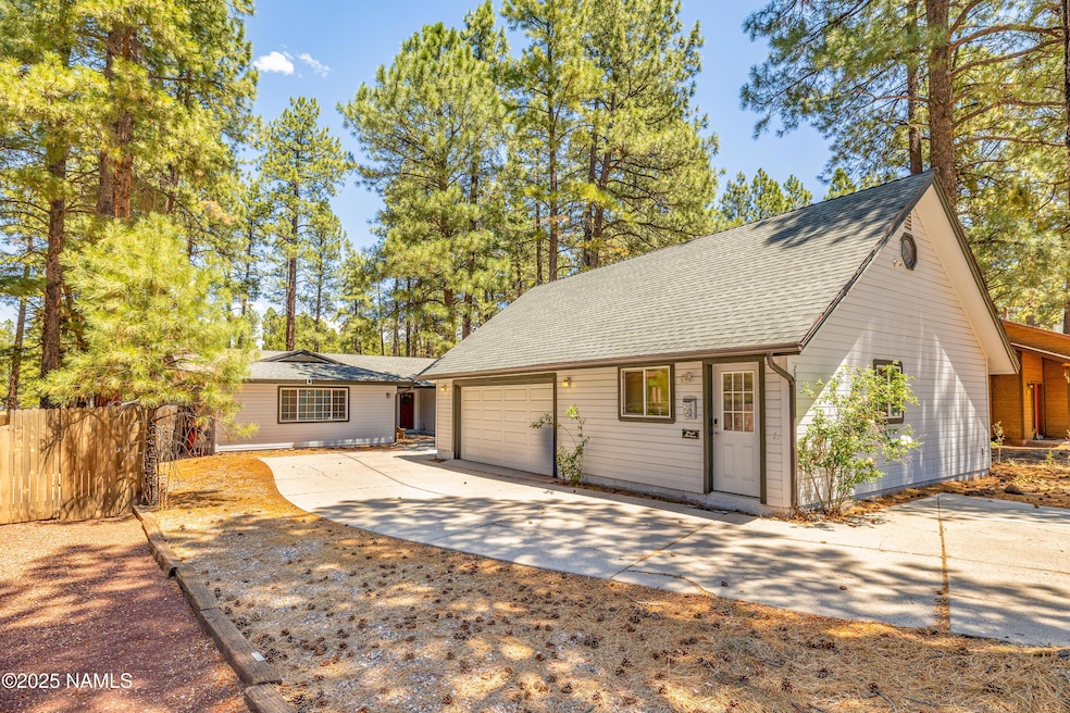 Main home & Detached garage