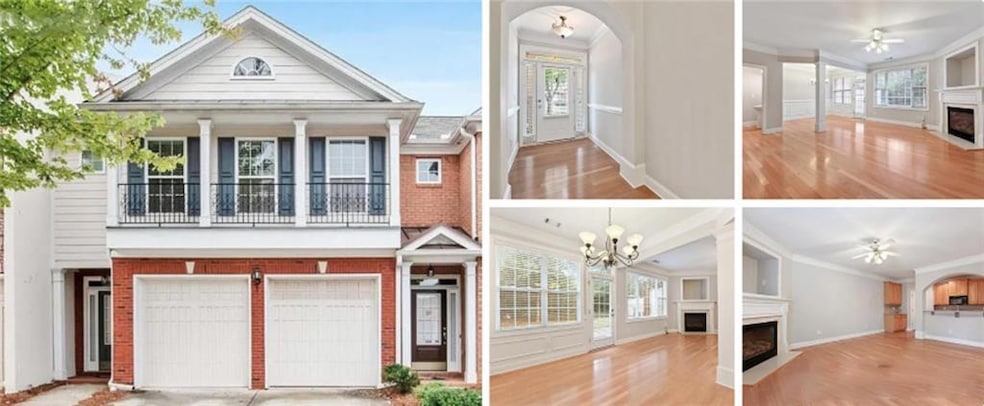 View of a document with a collage of images