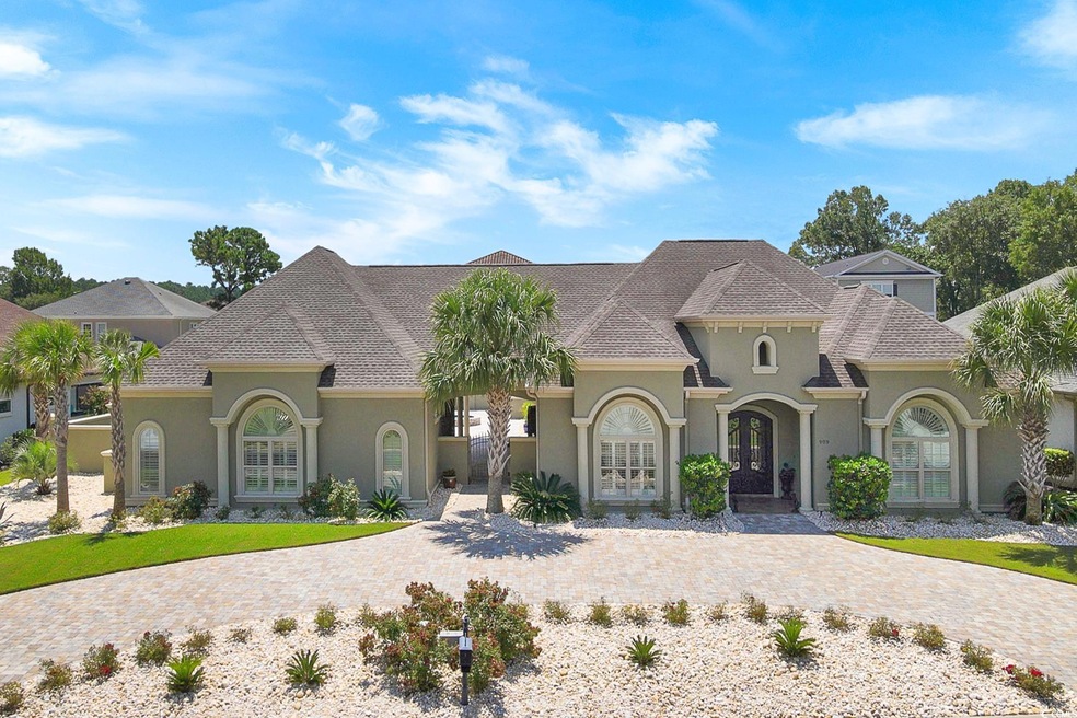 View of front of home with french doors