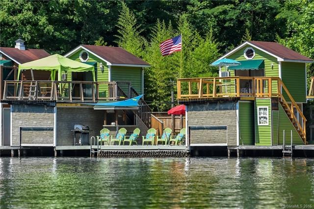 Two Boat Houses connected by a 24x27 lower deck