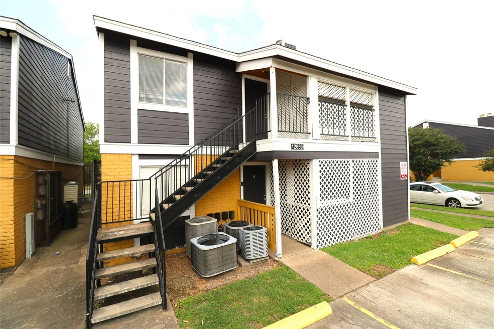Unit D is Upstairs
